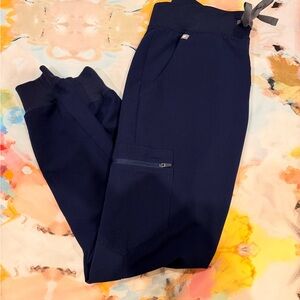 Figs Deep Blue Jogger Pants